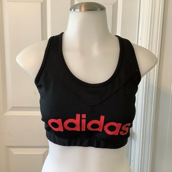 adidas Other - Adidas Climalite Atletic techfit sport bra lined size Large
